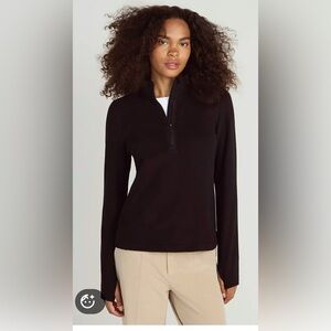 Mondetta  Fleece Quarter Zip - Black
